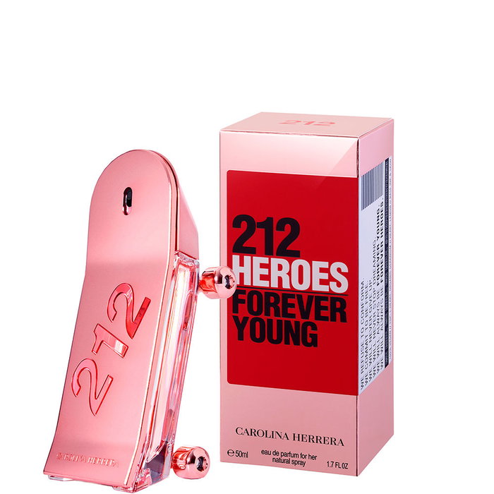 Carolina Herrera 212 HEROES FOR HER Eau de Parfum Vaporisateur Femme 50 ml Floral Fruité