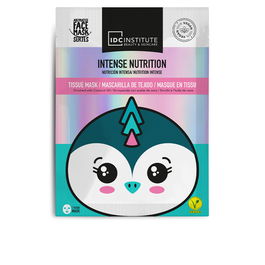IDC INSTITUTE Masque Facial en Tissu Nutrition Intense Vegan à l'Huile de Coco pour Peau Douce, Saine et Radiante 1 Unité