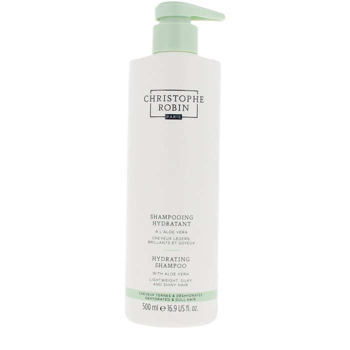 Christophe Robin Shampooing Hydratant à l'Aloe Vera 500ml