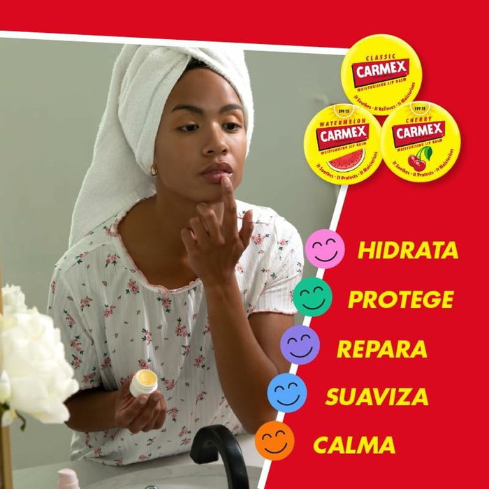 Carmex Baume Hydratant Pastèque SPF 15 (7,5 g)