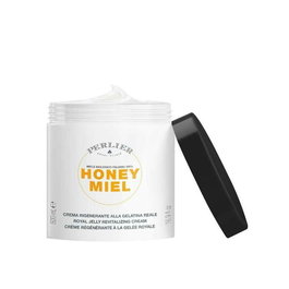 Perlier - Crème Regénérante pour le Corps au Miel Royal 500 mL | Gelée Royale, Antirides, Hydratation Intensive pour Tous Types de Peau