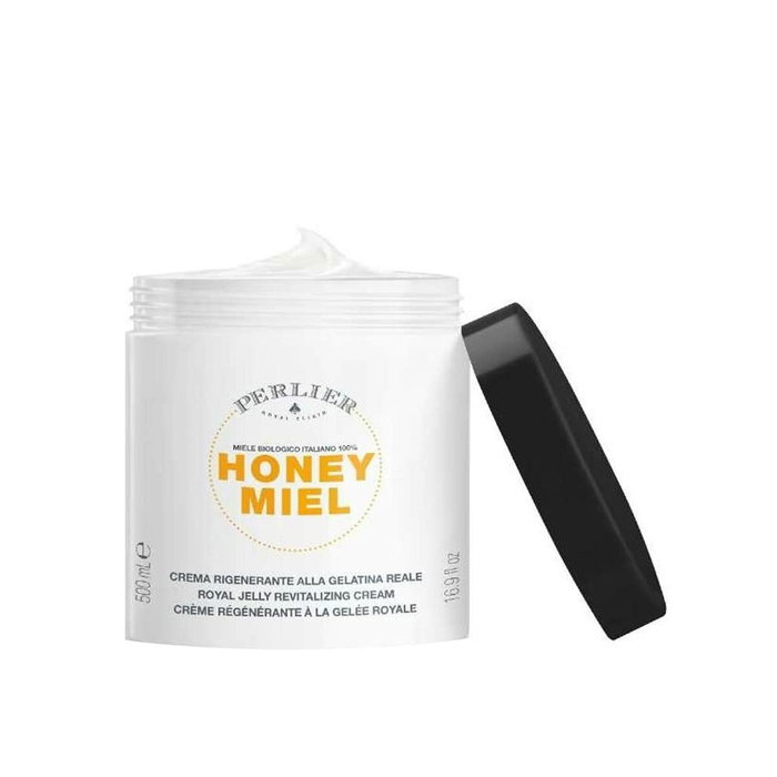 Perlier - Crème Regénérante pour le Corps au Miel Royal 500 mL | Gelée Royale, Antirides, Hydratation Intensive pour Tous Types de Peau Perlier - Crème Regénérante pour le Corps au Miel Royal 500 mL | Gelée Royale, Antirides, Hydratation Intensive pour Tous Types de Peau