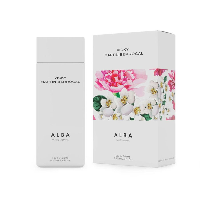 Vicky Martin Berrocal - Alba Eau de Toilette 100 mL - Parfum Femme Frais aux Notes de Pêche, Cassis, Jasmin et Santal Vicky Martin Berrocal - Alba Eau de Toilette 100 mL - Parfum Femme Frais aux Notes de Pêche, Cassis, Jasmin et Santal