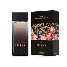 Vicky Martin Berrocal - Eterna Eau de Toilette 100 mL, Fragrance Féminine aux Notes de Cassis, Mandarine, Jasmin et Bois