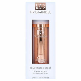 Dr Grandel Concentré Expert Couperose S.C. 50ml - Soin Anti-Rougeurs, Renforce les Vaisseaux Sanguins avec Extrait d'Algues et Peptides de Cuivre
