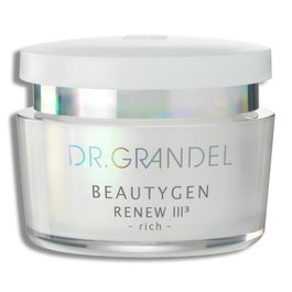 Dr Grandel Beautygen Renew Cream III 50 ml - Crème Régénérante Anti-Âge Riche en Peptides et Extrait d'Algues Neige