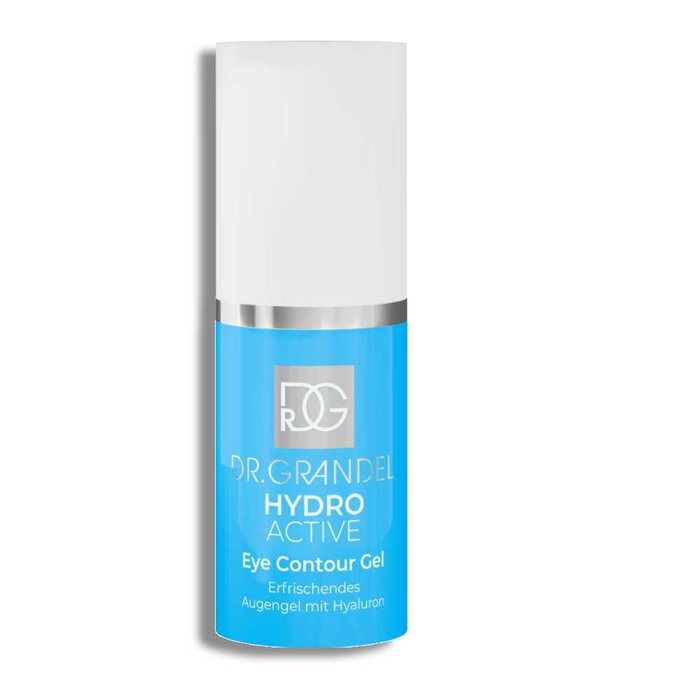 Dr Grandel Hydro Active Eye Contour Gel - Gel Contour des Yeux Hydratant, Raffermissant et Anti-Cernes avec Acide Hyaluronique et Extraits de Lierre, Sans Huile Dr Grandel Hydro Active Eye Contour Gel - Gel Contour des Yeux Hydratant, Raffermissant et Anti-Cernes avec Acide Hyaluronique et Extraits de Lierre, Sans Huile