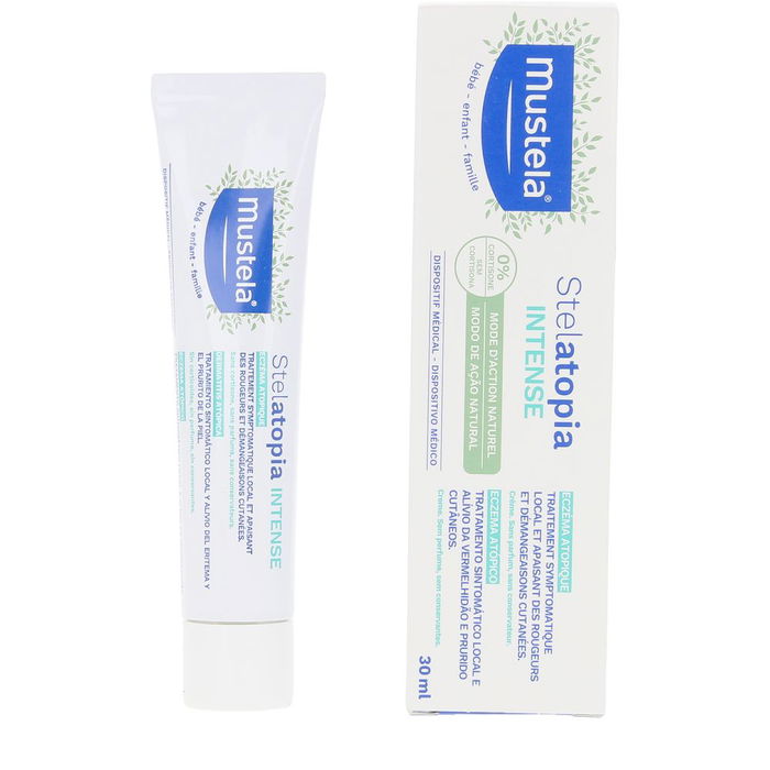 Mustela Stelatopia Intense Produit Médical Loción Apaisante pour Peau Atopique Bébés et Enfants 30ml