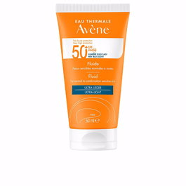 Avène Fluide Solaire Haute Protection SPF50+ 50 ml pour Peaux Sensibles et Mixtes