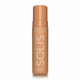 Cocosolis Mousse Autobronzante Medium - Effet Naturel Instantané et Durable (Jusqu'à 10 Jours) - 200 ml - Vegan, Sans Tests Animaux, Aroma Agréable