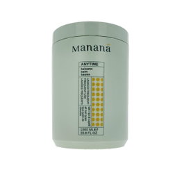 Mananá Anytime Balsamo - Balsame conditionneur professionnel, revitalise et fait briller les cheveux, 1000 mL