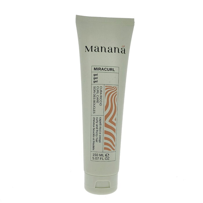 Mananá Miracurl Gel pour Boucles 150 mL - Gel Coiffant Curling pour Cheveux Bouclés Mananá Miracurl Gel pour Boucles 150 mL - Gel Coiffant Curling pour Cheveux Bouclés