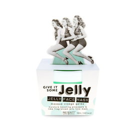 Mad Beauty Masque Facial Gelée Pineapple & Lime - Mascarilla de gelatina légère pour peau douce et hydratée