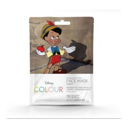 Mad Beauty Masque Disney Colour Pinochio enrichi à l'acide hyaluronique et extrait de pomme - Masques visage hydratants et biodégradables