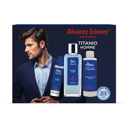 Alvarez Gomez Eau de Parfum pour Homme Agrumes Aquatiques Set 2 pcs vaporisateur 150 ml + 30 ml
