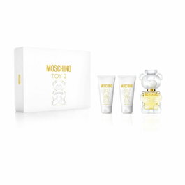 Moschino Toy 2 Eau de Parfum - Parfum féminin floral boisé musqué en flacon 50 ml avec ours en peluche cadeau