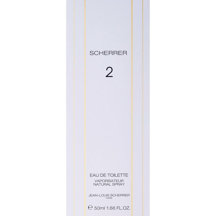 Jean Louis Scherrer Perfume Scherrer 2 pour Femme, Eau de Toilette Vaporisateur 50 ml, Notes d'Orange, Cannelle, Violette et Patchouli