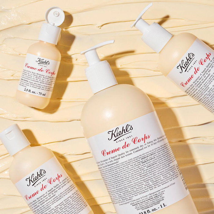 Kiehl's Crème de Corps - Lait corporel hydratant 24h à l'huile de noix de coco et au beurre de cacao - 250 mL Kiehl's Crème de Corps - Lait corporel hydratant 24h à l'huile de noix de coco et au beurre de cacao - 250 mL