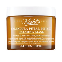 Kiehl's Masque Visage aux Pétales de Calendula 100 mL - Hydratant et Apaisant pour Tous Types de Peau, à l'Aloe Vera