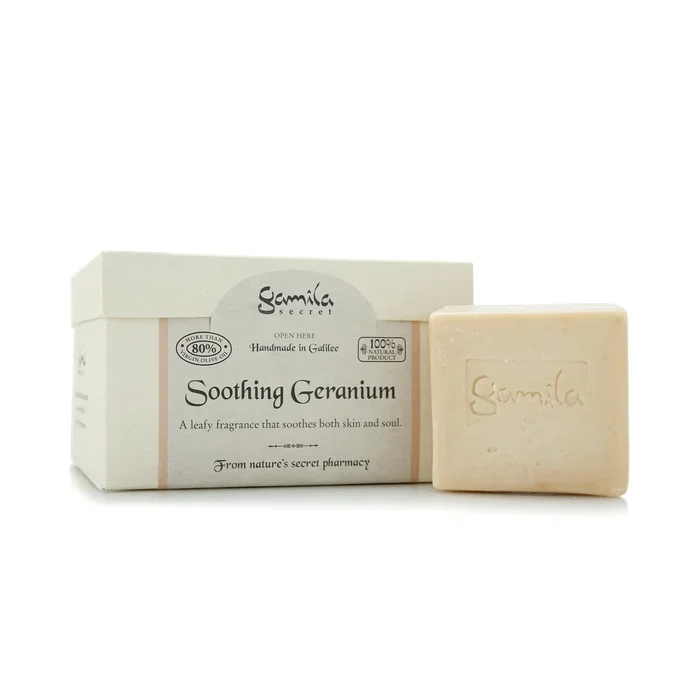Gamila Secret Soothing Geranium Pain de savon parfumé