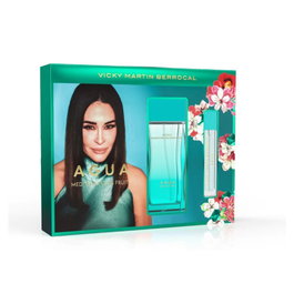 Vicky Martin Berrocal Eau de Toilette Agua 100 mL + 10 mL - Parfum Méditerranéen aux Notes de Fruits, Agrumes, Jasmin et Rose