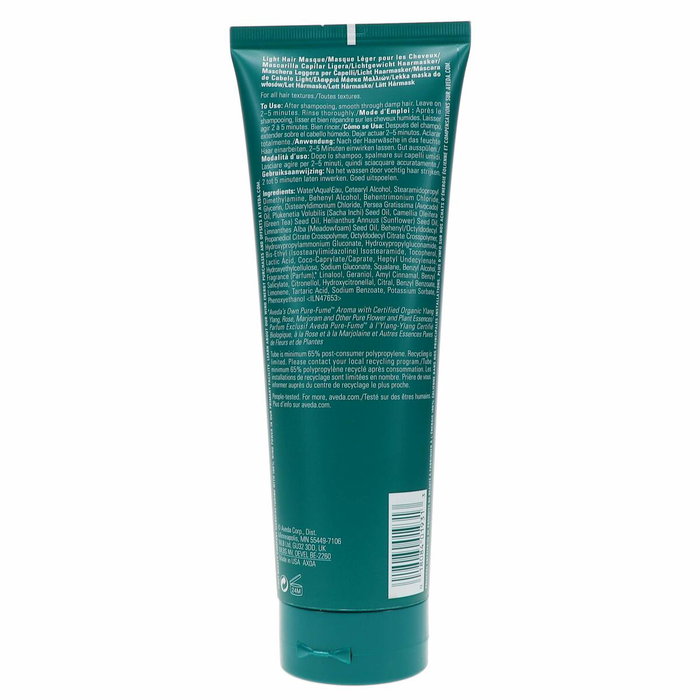 Aveda Botanical Repair Masque Réparation Intensive Fortifiante Formule Légère - Soin capillaire pour cheveux abîmés - 350 mL