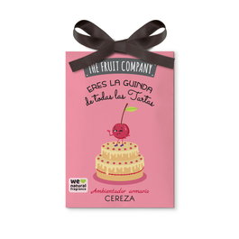 The Fruit Company - Ambientador armario cereza - Bouquet de frutos rojos con notas verdes y fondo floral - 45 días de duración