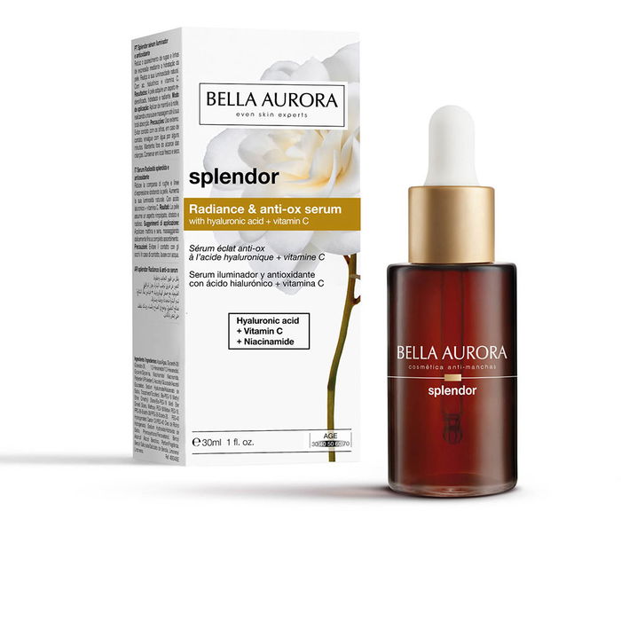 Bella Aurora Sérum Splendor éclairant et Antioxydant 30 ml