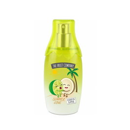The Fruit Company Eau de Toilette Coco Lima - Parfum féminin sucré aux notes de coco, mandarine, lime et ambre - Fraîche et irrésistible pour l'été