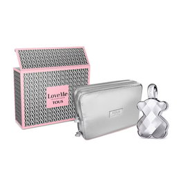 Tous Parfum Loveme The Silver Eau de Parfum 90 ml + Nécessaire - Floral, fruité, musqué, fragrance élégante et sophistiquée
