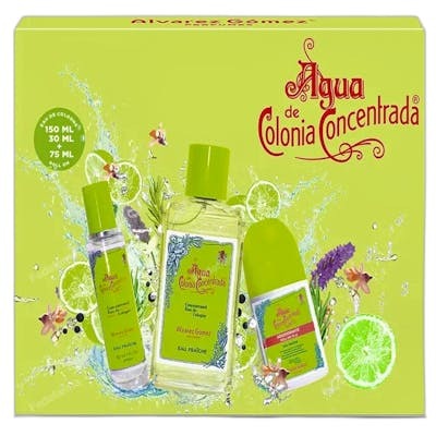 Alvarez Gomez Eau Fraiche Cologne Concentrée Coffret de 3 pièces