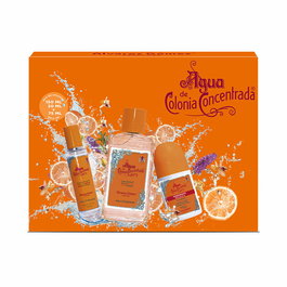 Alvarez Gomez Eau de Cologne Concentrée Orange 150 mL + 30 mL + Déodorant - Fraîcheur Bergamote, Limon, Amande et Fleur d'Oranger