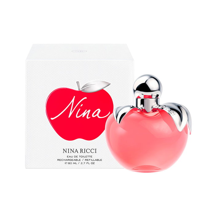 Nina Ricci Nina Eau de Toilette 80 ml Rechargeable Nina Ricci Nina Eau de Toilette 80 ml Rechargeable
