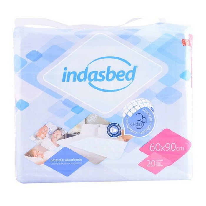 Indasec INDASBED Protecteur Absorbant 60x90 cm, 20 Unités Indasec INDASBED Protecteur Absorbant 60x90 cm, 20 Unités