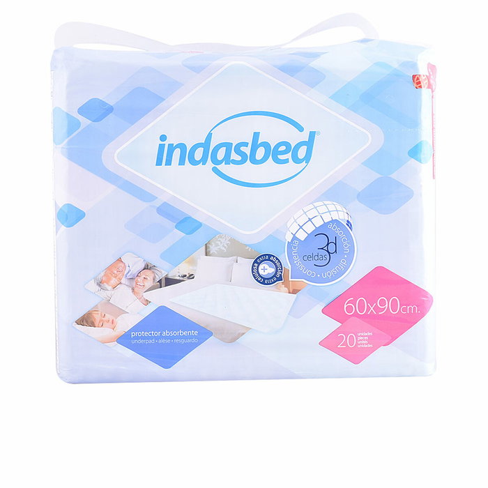 Indasec INDASBED Protecteur Absorbant 60x90 cm, 20 Unités Indasec INDASBED Protecteur Absorbant 60x90 cm, 20 Unités