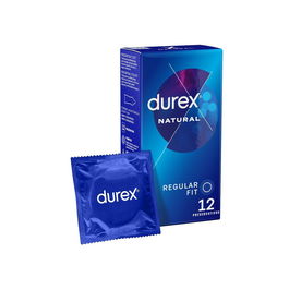 Préservatifs Durex Natural Ø 5,6 cm (12 uds)