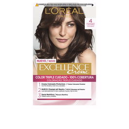 L'Oréal Paris Excellence Teinture Crème #4 Brun 192 ml