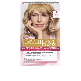 L'Oréal Paris EXCELLENCE Teinture crème #8-blond clair 192 ml