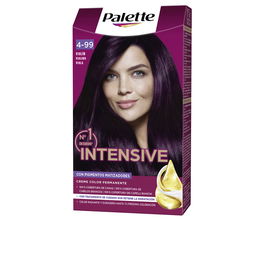 Palette Coloration Permanente Intensive Crème #4.99-violín - Schwarzkopf, Cheveux Gris, 8 Semaines, Huile de Marula, 1 unité