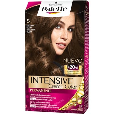 Palette Intensive 5-castaño claro Coloration permanente en crème Palette Intensive 5-castaño claro Coloration permanente en crème