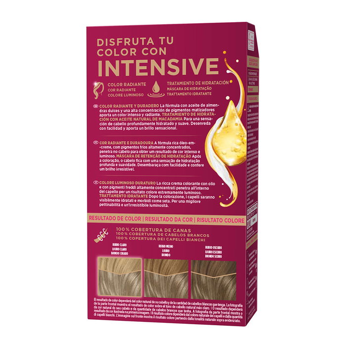 Palette teinture intensive #8.1 Blond cendré clair 1 unité