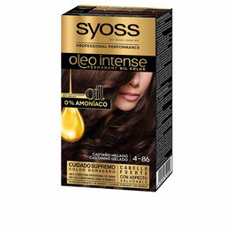 Syoss OLEO INTENSE Coloration sans ammoniaque #4.86 Brun glacé - 5 pcs