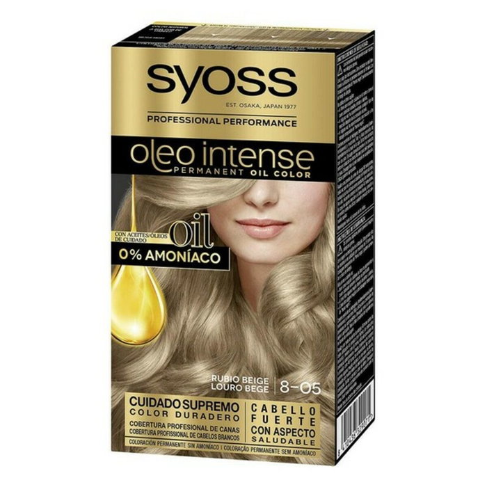 Syoss OLEO INTENSE 8.05-beige blond, Pack de 5