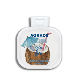 Agrado Gel Douche et Bain Coco Loco 750 ml - Gel Douche Raffraîchissant