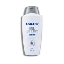 Agrado Gel Douche et Bain Dermo 750 ml - Gel nettoyant doux pour le corps et les mains