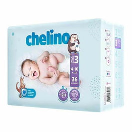 CHELINO Couches jetables T3 4-10kg 36 unités