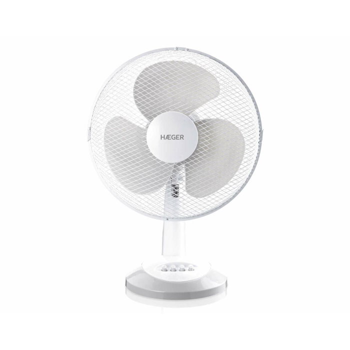 Ventilateur de Bureau Haeger FA016007A 45 W Blanc Ventilateur de Bureau Haeger FA016007A 45 W Blanc