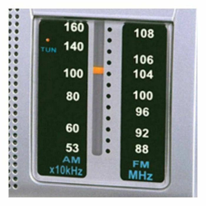 Radio AM/FM Haeger PR-BIB.001A Gris Radio AM/FM Haeger PR-BIB.001A Gris