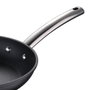 Masterpro Foodies Poêle en Aluminium Forgé 24 cm Antiadhésive Compatible Induction