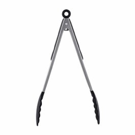 San Ignacio Expert Pinces en acier inoxydable 30,5 cm avec embout en silicone